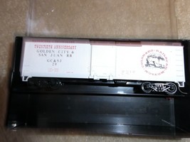 Vintage Train Miniature TMI HO Scale Colorado RR Museum Box Car in Box 8002 - £17.06 GBP