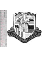 US Army Germany Rhein-Main Air Base Fire Department USAREUR Patch grey - $9.99