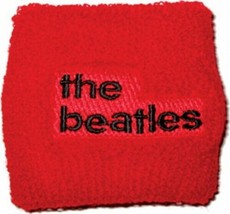 The Beatles Name Logo Red Sport Wrist Band NEW UNWORN - £4.67 GBP