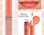 NYX Cosmetics &quot;BLG&quot; BUTTER Lip GLOSS Peach Crisp New Sealed Free Fast Sh... - $4.99