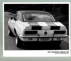 1967 Chevrolet Camaro Z28-8x10-B&amp;W-Promotional Still - £23.31 GBP