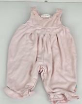 Baby Girl Clothes Vintage Gymboree Pink Cotton Overalls Ruffles 0-3 3-6 Newborn - £31.10 GBP