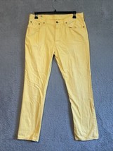 Polo Ralph Lauren Dungaree Authentic Yellow Vatican Slim Straight Jeans ... - $34.65