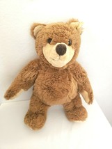 Steiff Light Brown Teddy Bear Plush Stuffed Animal Tan Face Paws - $59.38