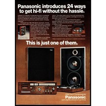 1978 Panasonic Matched Stereo Components Vintage Print Ad Receiver HiFi ... - £8.48 GBP