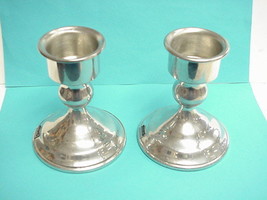 Kirk Stieff Candle stick holder Set of 2 - £14.64 GBP
