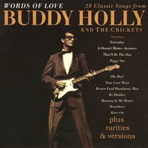 Buddy Holly and the Crickets : Words of Love: 28 Classic Songs CD Pre-Owned - £11.95 GBP