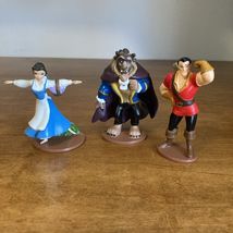 Beauty and the Beast PVC Toys / Cake Toppers Belle, Beast, Gaston Disney D1 - $9.04