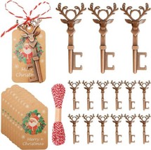 Large Key Pendants Copper Skeleton Keys Santa Keys Christmas 3 Inches Ta... - $59.40