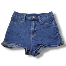 BDG Shorts Size 26 W26&quot; x L1&quot; BDG Pinup Super High Rise Shorts Jean Shor... - $24.39