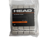 HEAD 12 Prime Tour Ovegrip Tennis Tapes Racket Grip Grey 0.6mm 12pcs NWT... - $37.90