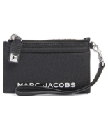 Marc Jacobs Bold Top Zip ID Card Wallet Key Fob Holder Wristlet ~NWT~ Black - $136.91 CAD