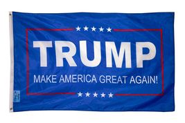 Trump Flag Banner 45 President Make America Great Again 3x5FT MAGA Republican US - £10.21 GBP