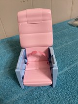 1999 Vintage Barbie Blue Jumbo Jet Airplane Replacement Part ~ Seat W/se... - $11.84