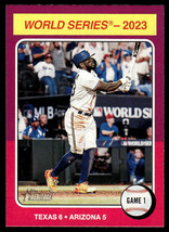 2024 Topps Heritage World Series Game 1 Texas Rangers Arizona Diamondbacks #461 - $2.97