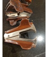 3 vintage staple puller remover lot removers ACE  vintage office desk tool - $266.13 MXN