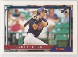 M) 1992 Topps Baseball Trading Card - Randy Bush #476 - $36.97 MXN