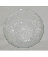 Coca Cola Coke Soup Cereal Bowl Clear Glass - £15.57 GBP