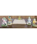 Five (5) Piece &quot;You Are Toadally Awesome&quot; ~  Novelty Statues ~ Frogs Pos... - $42.13 CAD