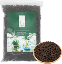 2LBS Leca Expanded Clay Pebbles Hydroponics Supplies for Indoor Garden P... - £10.77 GBP