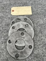 Lot of 3 -   1-1/2&quot; Viton 150# 1/8&quot; Flange Gasket  full Face  New - £15.50 GBP