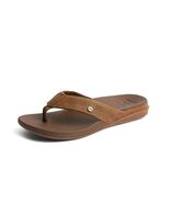REEF Men&#39;sCushion Lux Flip Flops: NEW: Cushion Bounce, Toffee, Leather, ... - $69.45 CAD