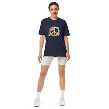 New Under Armour Women&#39;s Tee Shirt S-2XL Relaxed Fit Peace Sign Short Sl... - $26.95+