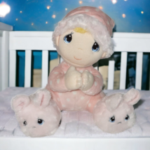 Aurora Precious Moments Plush Doll Pink Prayer Now I Lay Me Down To Sleep - £8.34 GBP