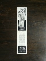 Vintage 1937 Tropix by Paris Cool Suspenders Original Ad 721 - $6.64