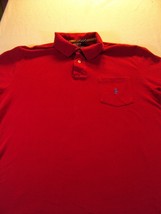 Polo Ralph Lauren Shirt Mens XL Red Short Sleeve - $12.09