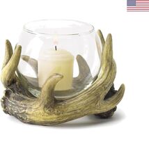 Gifts &amp; Decor Rustic Antler Candleholder, No Size, Multicolor - $54.63