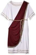 Forum Novelties - Mighty Caesar Adult Costume - Size 3XL - Red/White/Gold - $45.78
