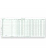 ABC General Expense Journal Accounting Sheets, 25 3/8&quot; X 11&quot; - 15 Sheets - $25.78