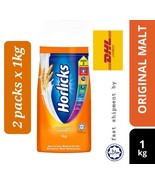 Horlicks Malt Drink Original 2 packets x 1kg fast shipment by DHL Express - $135.26 CAD