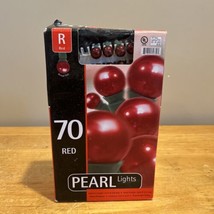 Target 70 Red Pearl Round Sphere Christmas Lights - $29.69