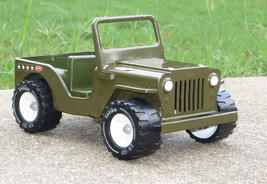 TONKA Jeep Military Vehicle 1970s Vintage with XR-101 Tires - $45.00