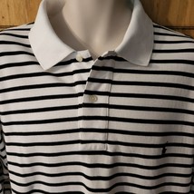 Polo by Ralph Lauren Pullover Stripe Shirt Men&#39;s Size 1XL BIG  Short Sleeves - £12.49 GBP