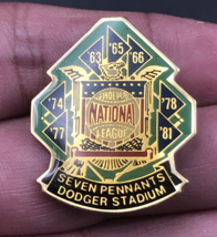 1987 Unocal 7 Pennants in 25 Years LA Dodgers Pin #4 Dodger Stadium - £5.94 GBP