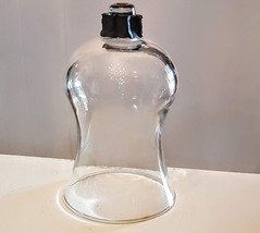 Home Interior Clear Glass Votive Candle Holder VTG Plain Sconce Peg Shade - $12.80