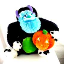 Disney Monsters Halloween Sulley Holding Pumpkin Lights up Talks NWT - $29.70