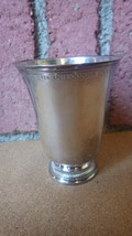 18TH Century French Paris France Sterling Silver Regence Beaker Cup 189 Grams - £672.26 GBP