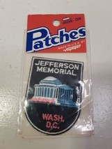 Vintage Voyager Jefferson Memorial Washington DC Iron On Patch Brand New... - $9.89