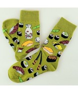 Colorful Sushi Socks Novelty Footwear - £7.05 GBP