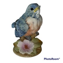 Andrea by Sadek Art Sculpture Bluebird 6350 Ceramic Dogwood Statue Home Office - $28.87