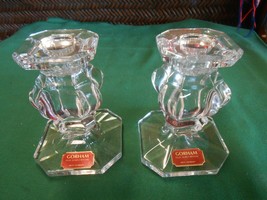 Beautiful Pair of Crystal GORHAM Candle Holders - $17.41