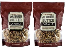 Trader Joe’s Almond Butter Granola, Crunchy, 12 Oz (Pack of 2)ex 9/2025 - $349.28 MXN