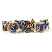 MDG Resin Pearl Poly Dice Set 16mm - Royal Blue - £40.12 GBP