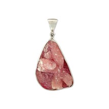 Stones Desire Pink Cobalto Calcite Pendant Necklace (22&quot;) - £181.49 GBP