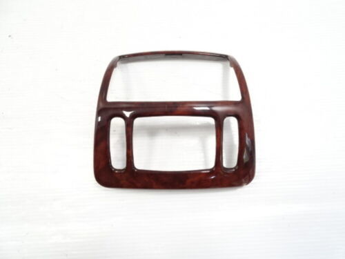 05 Mercedes W220 S55 trim, climate control surround bezel rear 2206802339 - $28.04