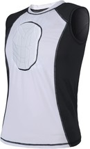 TUOYR Padded Compression Shirt Chest Protector Heart Guard Sternum Protective - £29.56 GBP